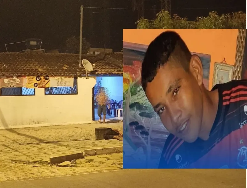 Lajedão:  Negão é morto a tiros em frente a um bar próximo ao comando da PM