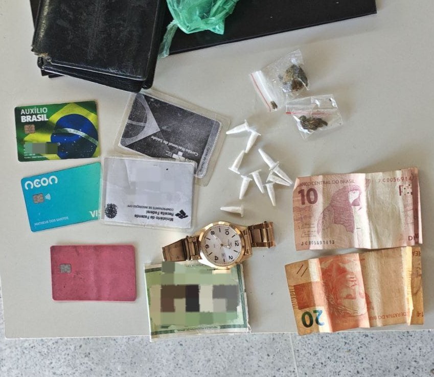 Porto Seguro: PMBA realiza prisão em flagrante por tráfico de drogas