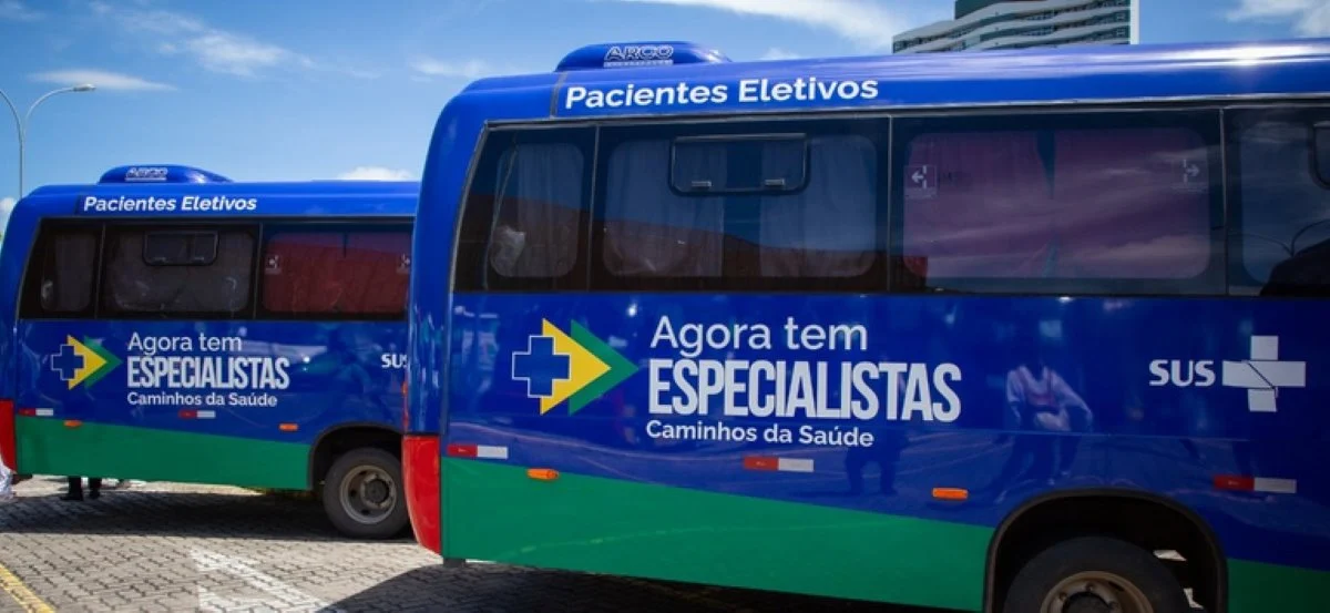 Bahia ganha 315 veículos para transporte de pacientes do SUS através do Novo PAC
