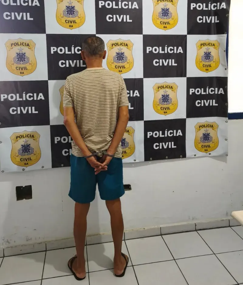 Empresário condenado por estupro de vulnerável é preso após tentar fugir da Polícia Civil em Teixeira de Freitas
