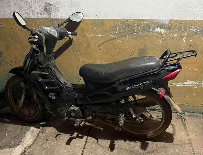 Nova Viçosa: PM apreende motocicleta com restrição de furto/roubo em Posto da Mata