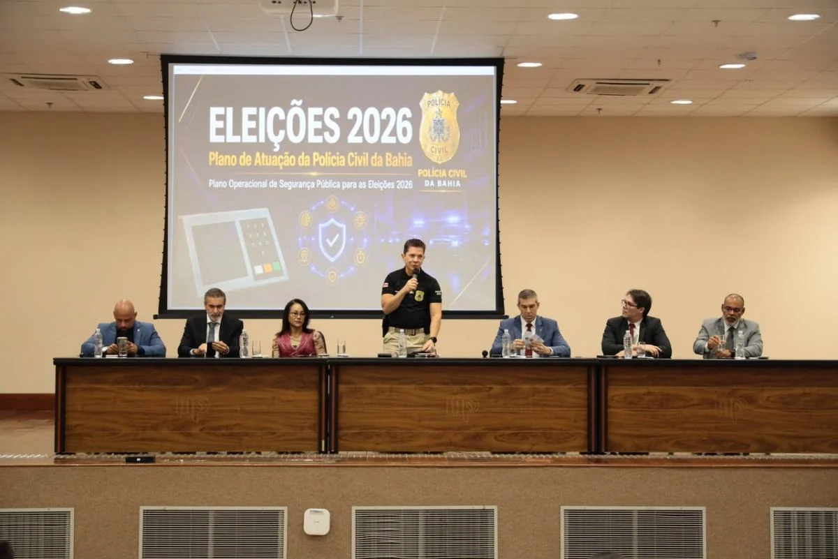 Polícia Civil define estratégias para atuação nas eleições de 2026
