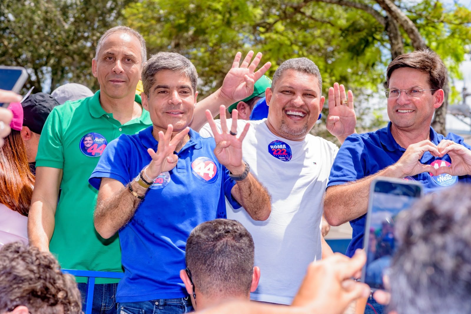 Carreata da vitória: Jonatas Santos traz ACM Neto pela segunda vez em Teixeira de Freitas e consolida força no União Brasil