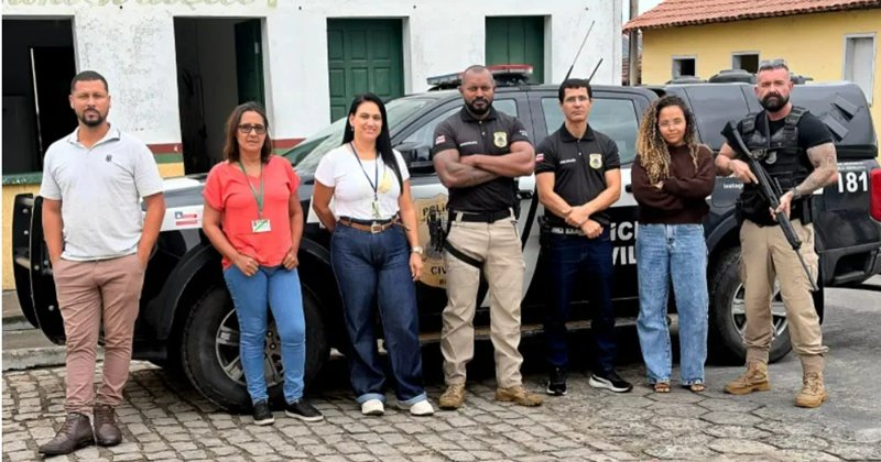 Caravelas: Polícia Civil presta apoio em ocorrência envolvendo suspeita de maus-tratos Violência Doméstica no interior